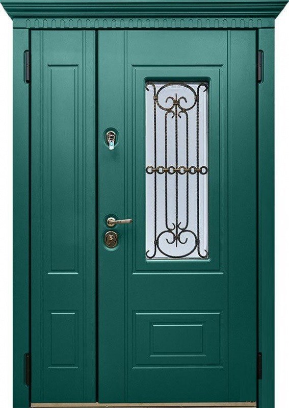 Купить металлические двери в гомеле. Двери входные металлические стальная линия. Входная двойная дверь стальная линия. Железная дверь двустворчатая входная. Дверь стальная линия зеленая.
