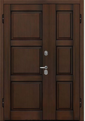 Двупольная входная дверь "Герат" ( Любой размер ) - фото 5037