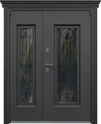 Двупольная входная дверь Атлант ( Любой размер ) - фото 5040