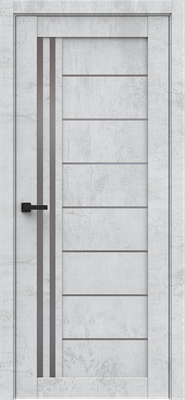 Межкомнатная дверь Базальт белый - фото 5357