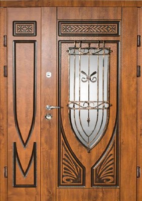 Входная двуполая дверь Святогор ( Любой размер ) - фото 5472