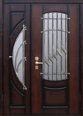 Двустворчатая входная дверь Версаль ( Любой размер ) - фото 5474