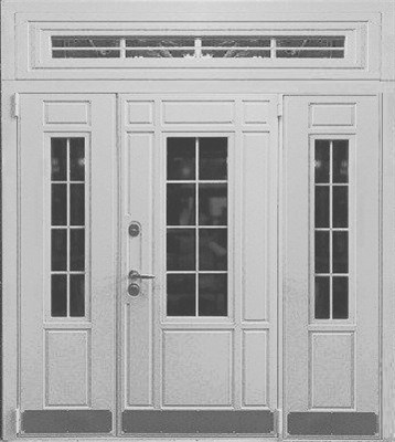Парадная входная дверь Глобус - фото 5933