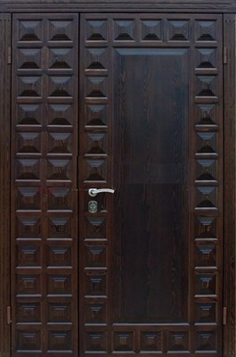 Входная двуполая дверь Крепость - фото 6065