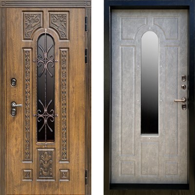 Входная дверь Лацио Грей термо - фото 6112