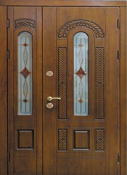 Двустворчатая входная дверь Виконт ( Любой размер )