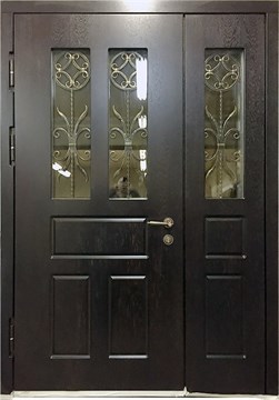 Двуполая входная дверь Cottage ( Любой размер )