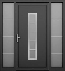 Парадная двуполая входная дверь Север ( Любой размер )