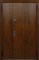 Входная двуполая дверь Вест ( Любой размер ) - фото 4583
