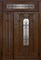 Двустворчатая входная дверь Лацио с фрамугой ( Любой размер ) - фото 6060